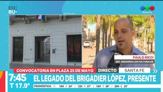 Santa Fe celebra el aniversario del nacimiento del Brigadier López