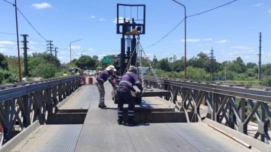 Vialidad ratificó que el lunes se habilita el puente Carretero