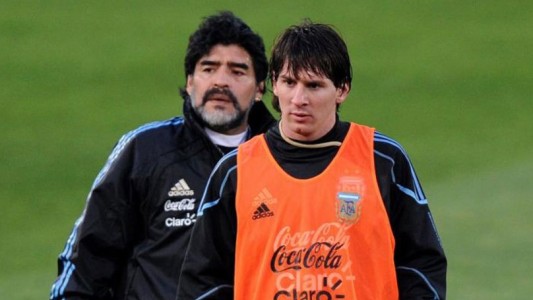 "Eterno": el emotivo posteo de Messi dedicado a Maradona a cuatro años de su muerte