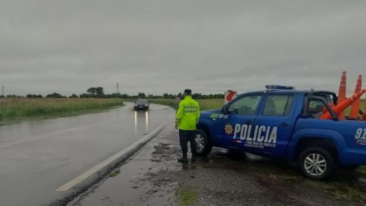 Se circula con normalidad pero con precaución sobre Ruta Nacional 11