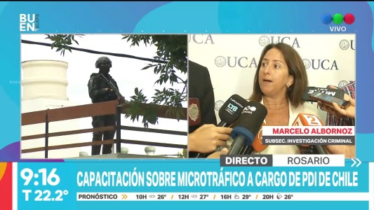 Microtráfico: PDI de Chile capacita en Rosario a agentes de las fuerzas de seguridad y del MPA