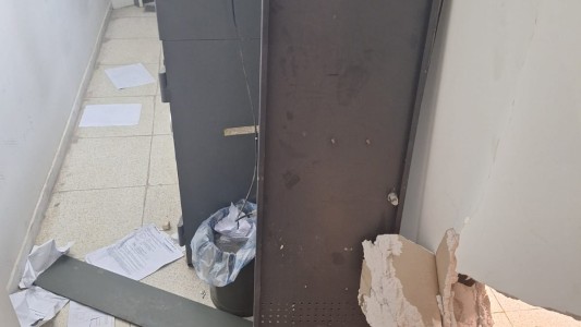 Santa Fe: hizo un boquete en un banco para robarse un ventilador