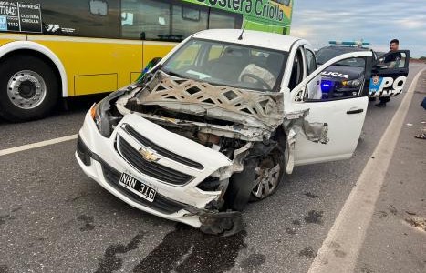 Choque en la 168 complica el tránsito sentido a Paraná