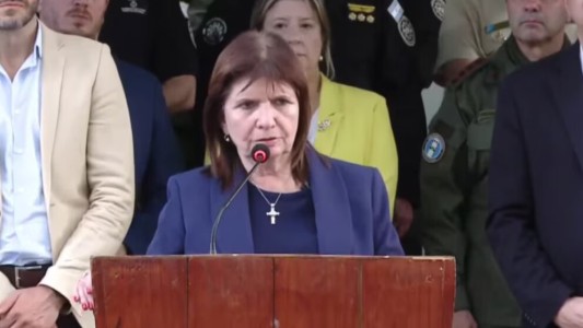 Patricia Bullrich en Rosario: "Tenemos al 90% de la banda que filmó el video"