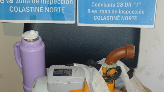 Se robaron un secador, un termo y una bomba de agua de una casa de Colastiné