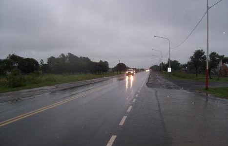 Tras las lluvias en la provincia, así se circula porlas rutas este viernes