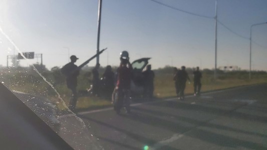 Mañana de accidentes en Santa Fe: una persona está en grave estado