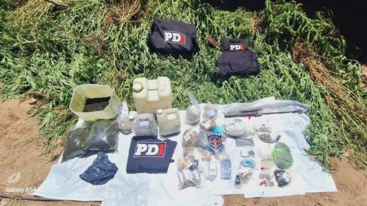 Lo detuvieron por violencia de género y le encontraron droga, armas y balas