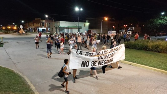 Vecinos de Recreo volvieron a marchar contra la Unidad Penitenciaria