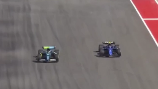 Franco Colapinto ganó el premio al mejor sobrepaso del año en la Fórmula 1