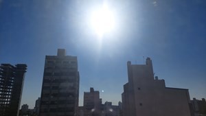 Último lunes del año despejado en Santa Fe y ¿año nuevo con lluvia?