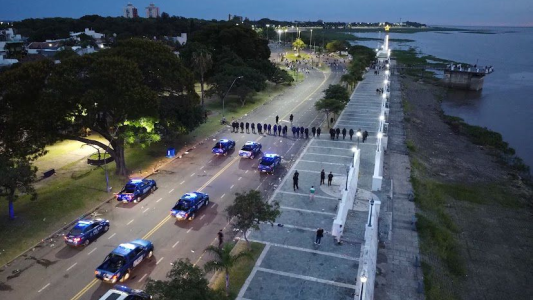 El año empezó con limpieza y controles nocturnos en la ciudad