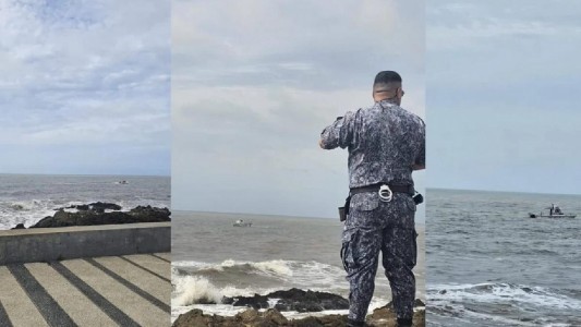 Sigue la búsqueda del argentino que desapareció tras meterse al mar en Punta del Este