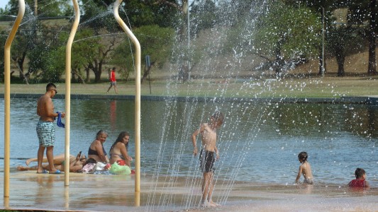 Primer fin de semana del año caluroso en Santa Fe