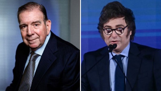 El venezolano Edmundo González Urrutia se reune con Javier Milei
