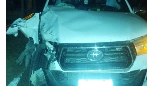 ¿Quién es la persona detenida por el accidente en la RN 168?