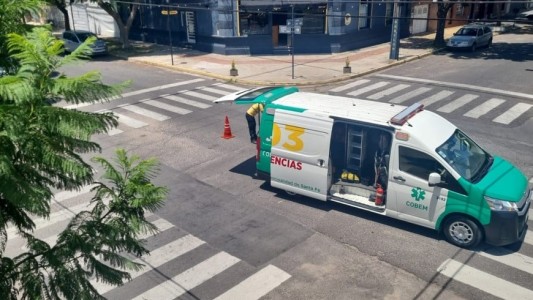 Otro hundimiento más en la ciudad: esta vez en Alberdi y Luciano Molinas