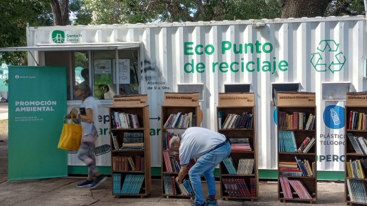 Educación Ambiental: se inauguraron bibliotecas circulares en los EcoPuntos
