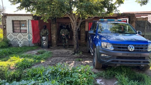 Santo Tomé: dos detenidos y plantas de marihuana secuestradas tras allanamientos