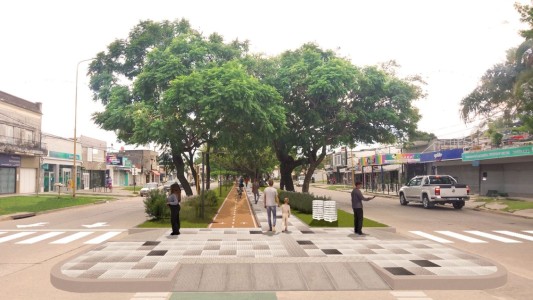 Licitaron la puesta en valor del cantero central de Avenida Aristóbulo del Valle