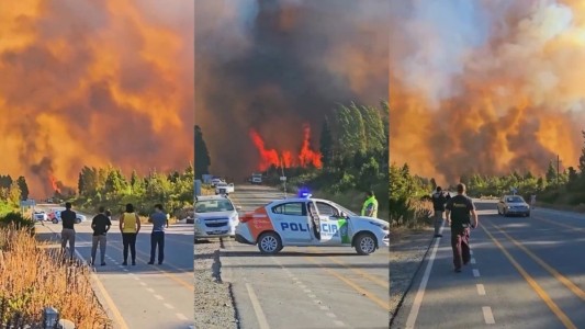 "La situación es desgarradora”, dijo el presidente del comité de Bomberos de El Bolsón