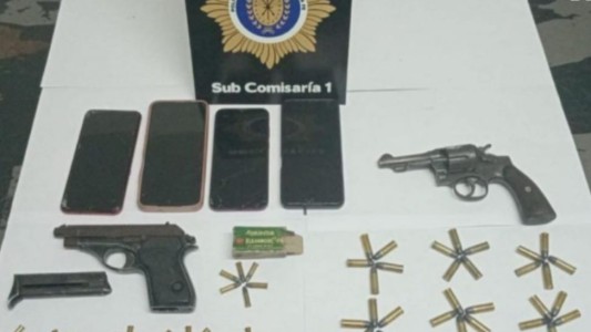 Detuvieron a un joven por amenazas con armas de fuego