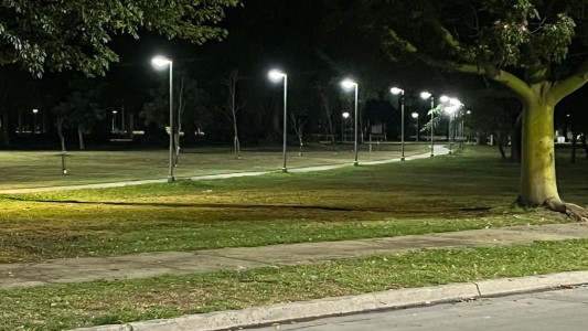 Dudan sobre la finalización de las obras lumínicas en el Parque Federal
