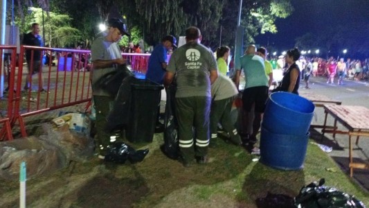 Santa Fe: se recolectaron casi 3000 kg de residuos luego de tres grandes eventos