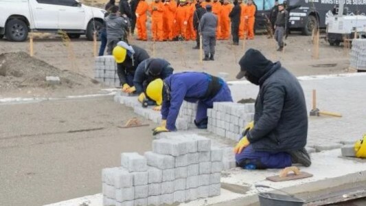 En Santa Cruz los presos salieron a trabajar