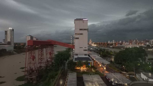 Rige un alerta por lluvias fuertes para la ciudad de Santa Fe