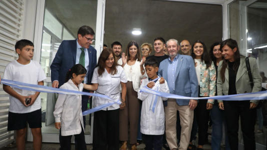 Provincia inauguró el nuevo edificio de la Escuela Primaria “Mariano Moreno” de Monte Vera