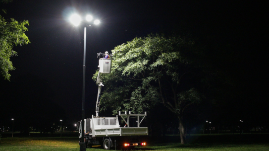 Desde el Municipio se brindaron detalles del plan de iluminación en la ciudad