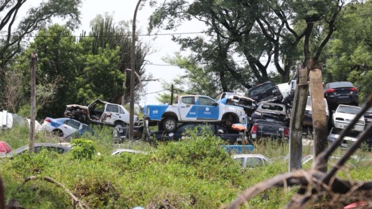 La Provincia compactará todos los vehículos en desuso del Ministerio de Justicia y Seguridad