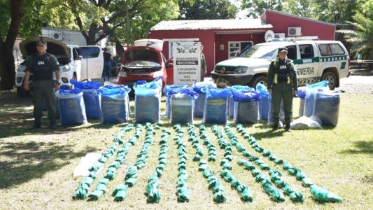 Secuestraron más de 600 kilos de hojas de coca en la Ruta Nacional 34