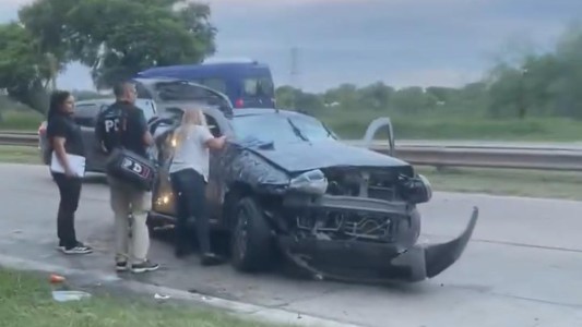 Cómo continúa el conductor del vehículo accidentado este sábado en la ex Mar Argentino