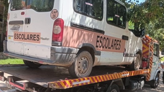 Controles en transportes escolares: retuvieron a un vehículo que prestaba servicios de manera irregular
