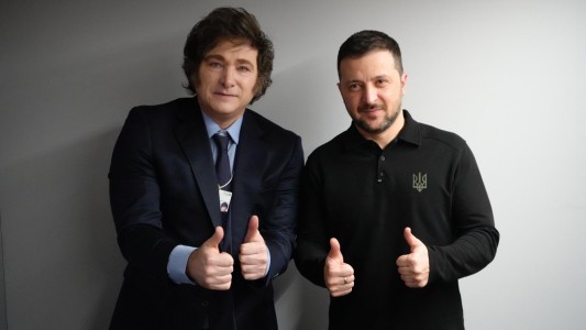 Javier Milei mantuvo una conversación telefónica con Volodímir Zelenski