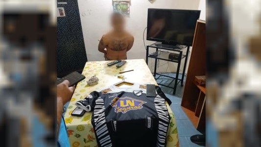 Apresaron a sospechoso de quemar patrullero durante los incidentes de la semana pasada