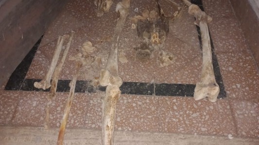 Encontraron restos óseos en un bolsa en el macrocentro santafesino