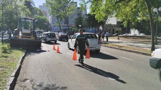 Comenzaron las obras de reparación en Bulevar Gálvez: cuáles son los cortes y desvíos