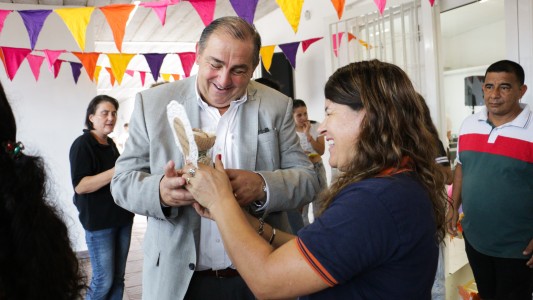 Poletti en Alto Verde: “Este lugar es para los niños porque hay un estado presente que los contiene”
