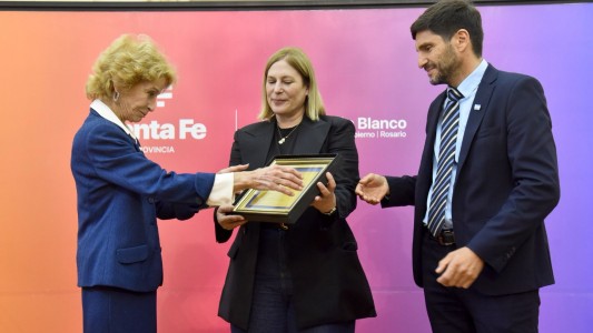 El gobernador otorgó un reconocimiento a la trayectoria de la jueza María Angélica Gastaldi