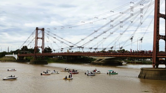 Santa Fe celebró la segunda Procesión Náutica Virgen de Guadalupe