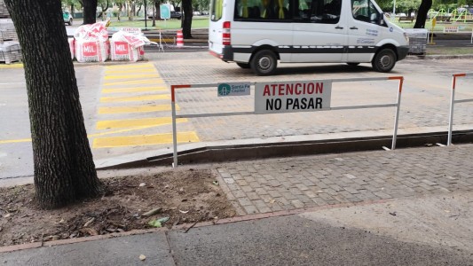 Manda Peatón: se habilitó el tránsito de Avenida Almirante Brown y Calcena, sentido sur-norte