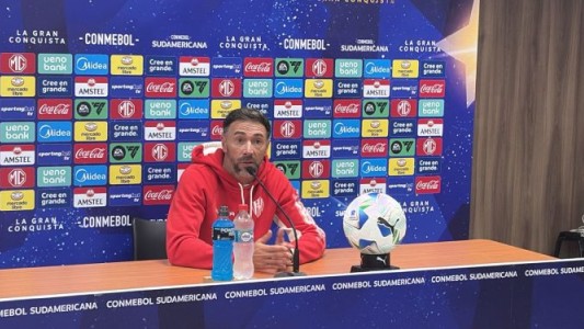 Cristian González tras la derrota en Copa Sudamericana: "Le pido disculpas a la gente de Unión"