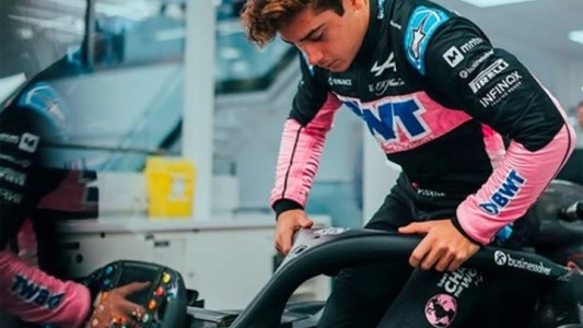 Conductor de lujo: Colapinto mostró cómo es una vuelta en el GP de Bahréin