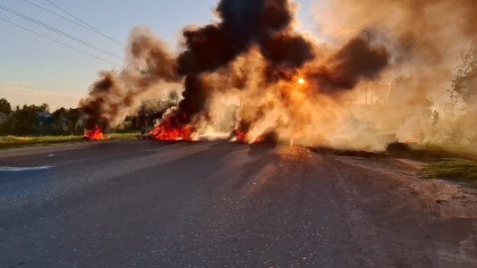 Vecinos de Recreo cortaron la ruta 70 pidiendo que se busque a Daniel Ortiz