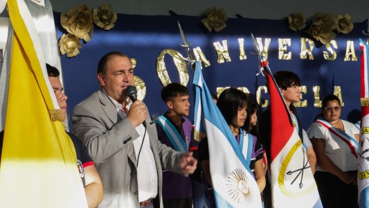 Poletti participó del 50° aniversario de la Escuela “Jesús Resucitado” de Alto Verde