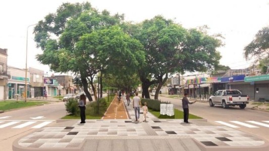 Se adjudicaron las obras para poner en valor el cantero central de Av. Aristóbulo del Valle