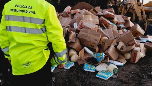 Se decomisaron quesos y manteca de un camión que no estaba refrigerado